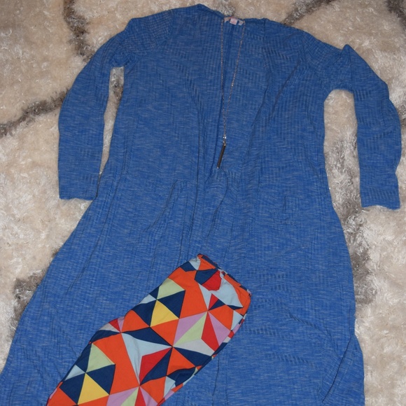 LuLaRoe Sweaters - LuLaRoe Blue Sarah duster cardigan